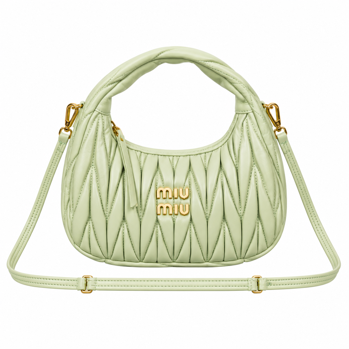 Miu Miu Convertible Leather Bag