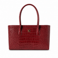 Chanel Croc-Embossed Leather Tote