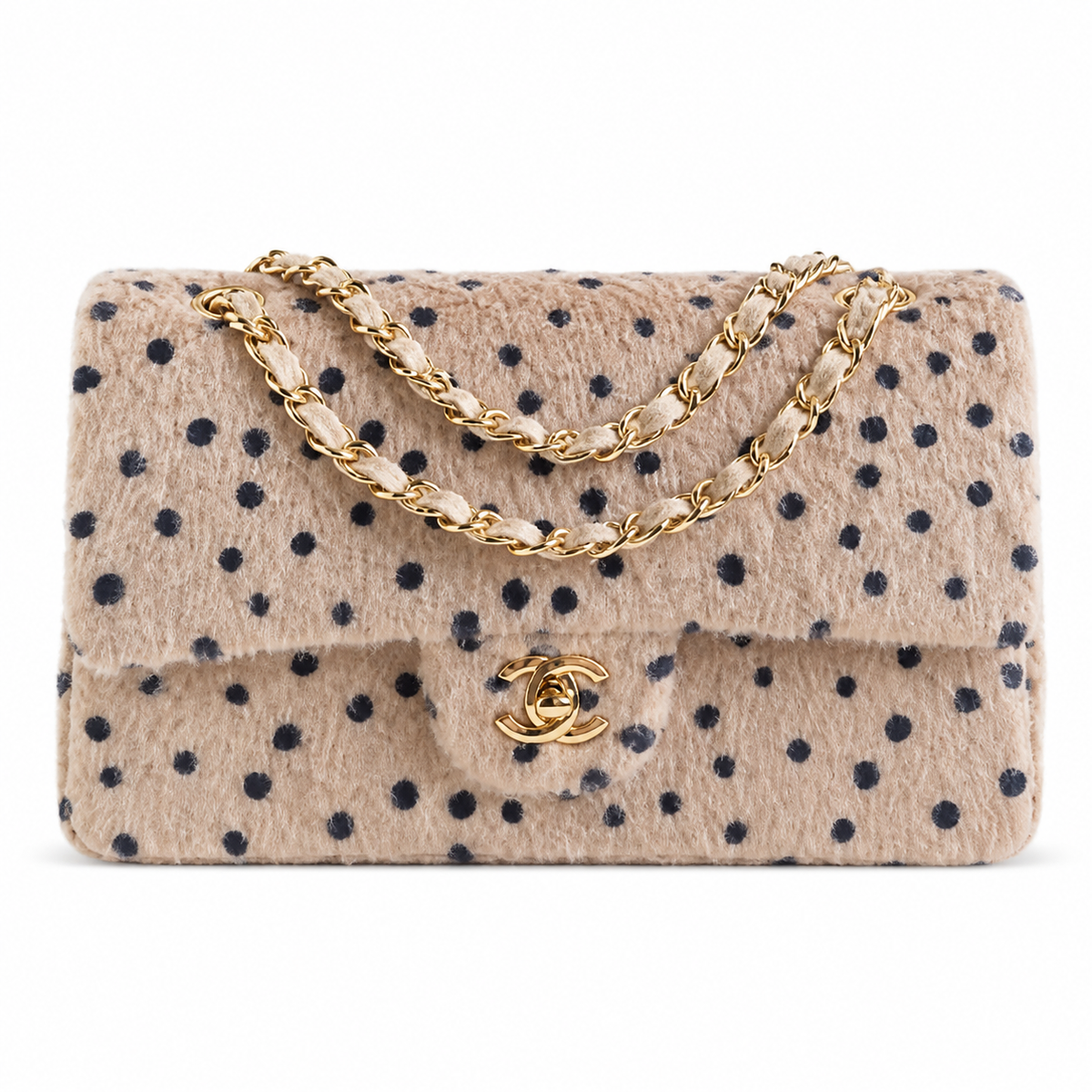 Chanel Classic Quilted Flap Bag | CC Hardware & Chain — 25.5cm