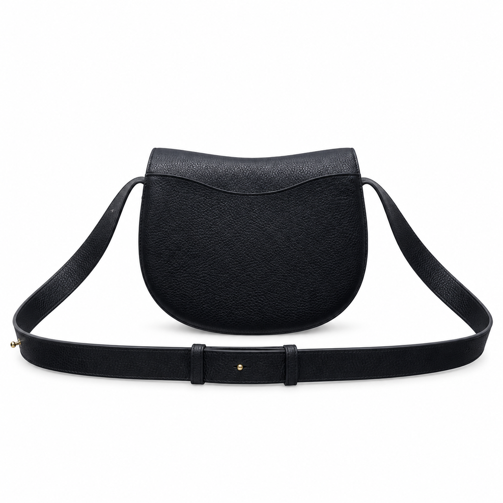 Burberry Arc Black Leather Crossbody Bag