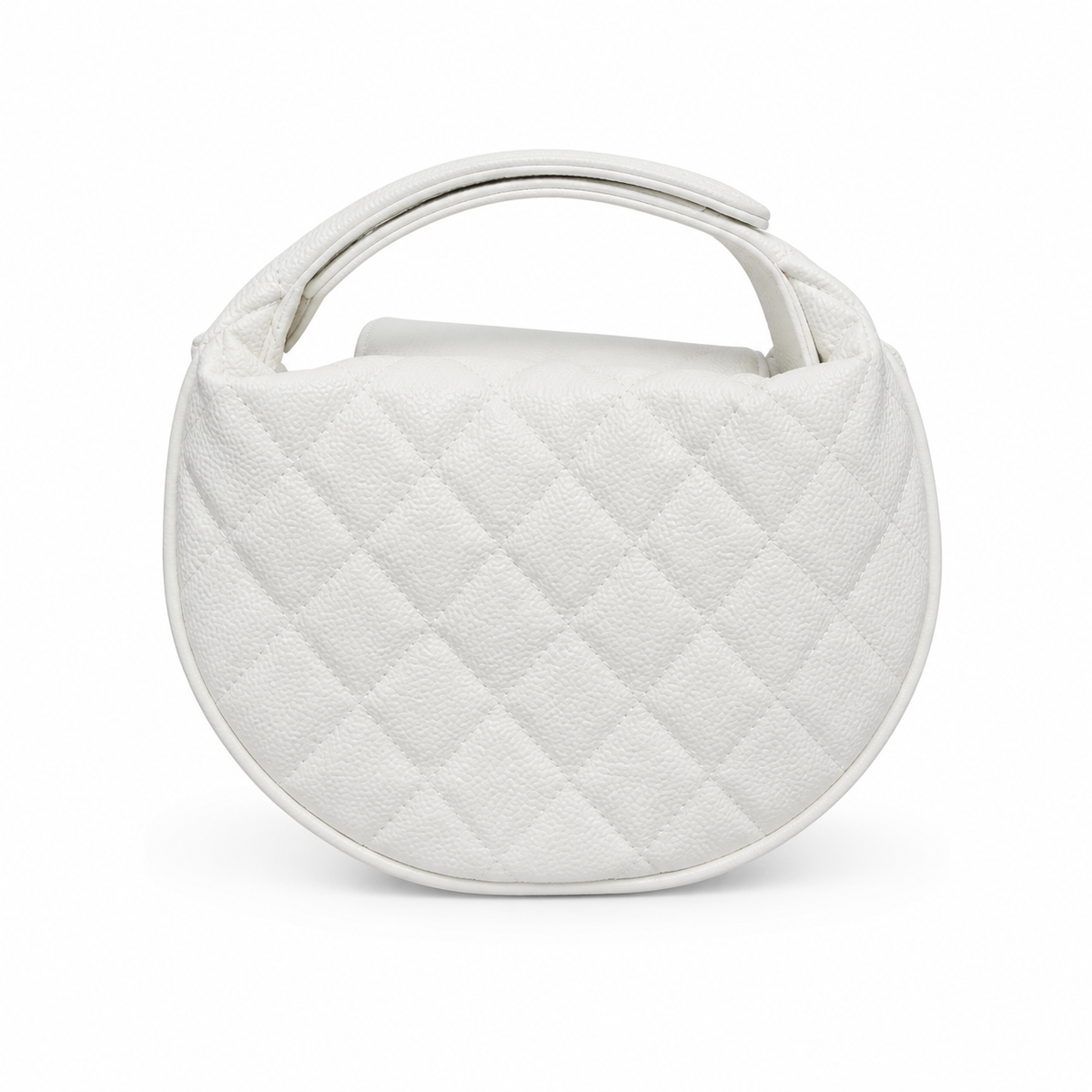 Chanel Quilted Leather Balanced Chain Shoulder Bag