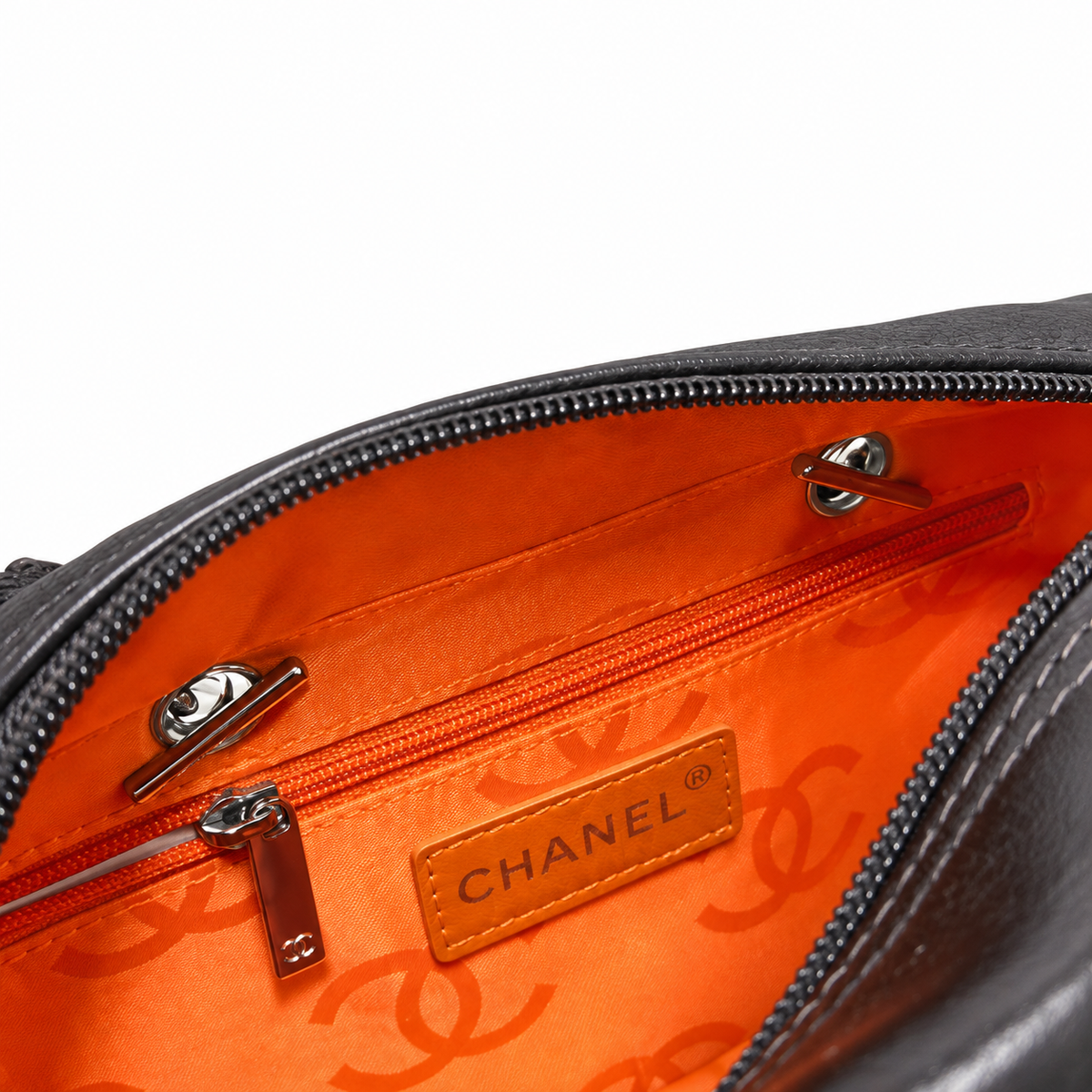Chanel Compact Quilted Shoulder Bag 21cm