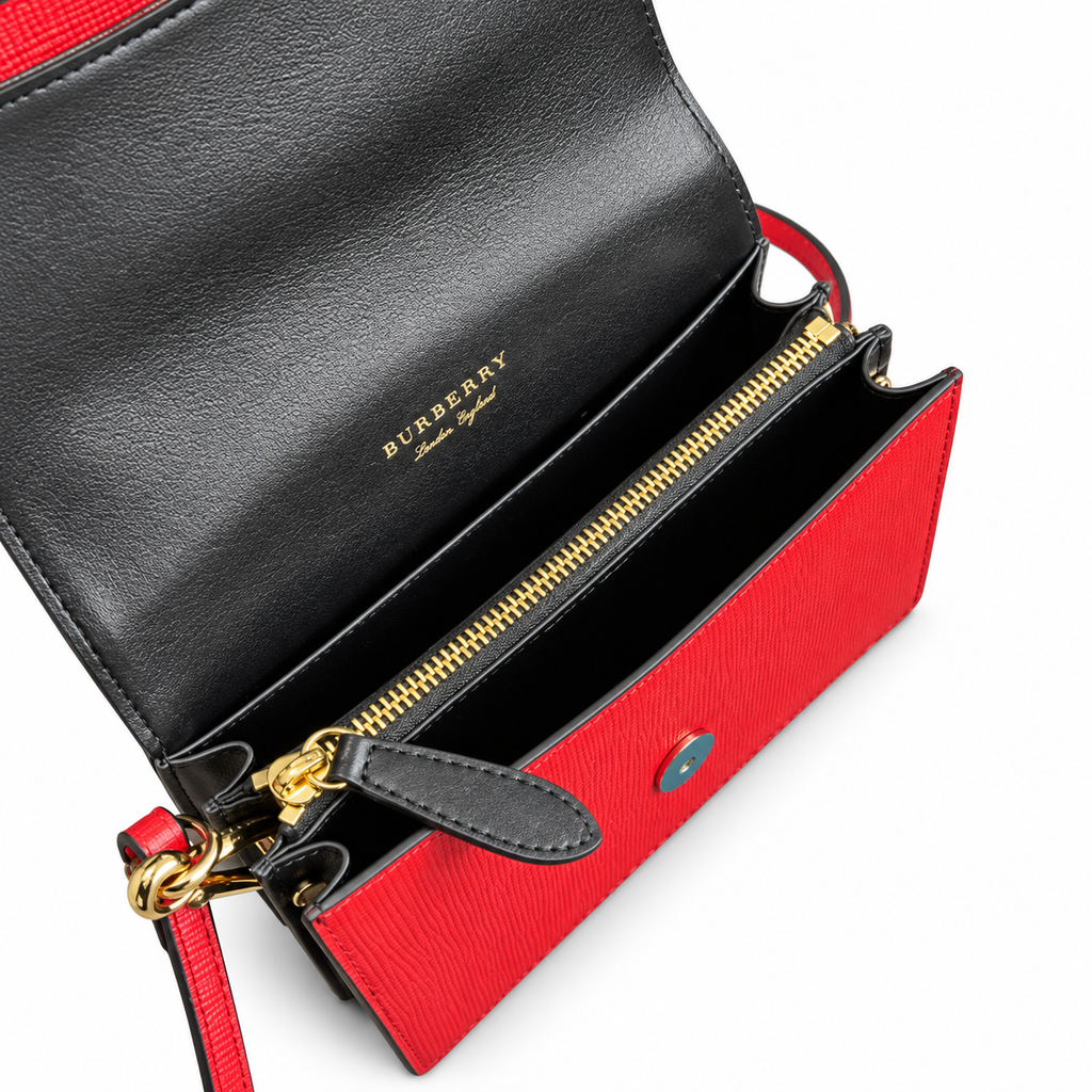 Burberry Scarlet Check Crossbody