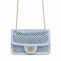 Chanel Woven Mesh Classic Flap Bag