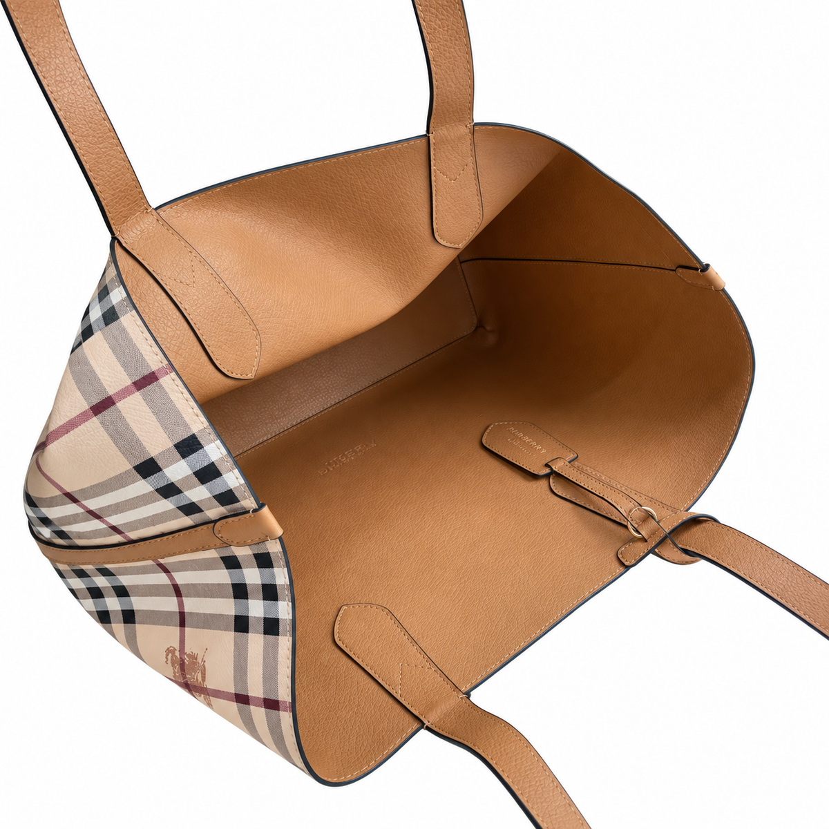 Burberry Versatile Wide-Top Everyday Tote Bag