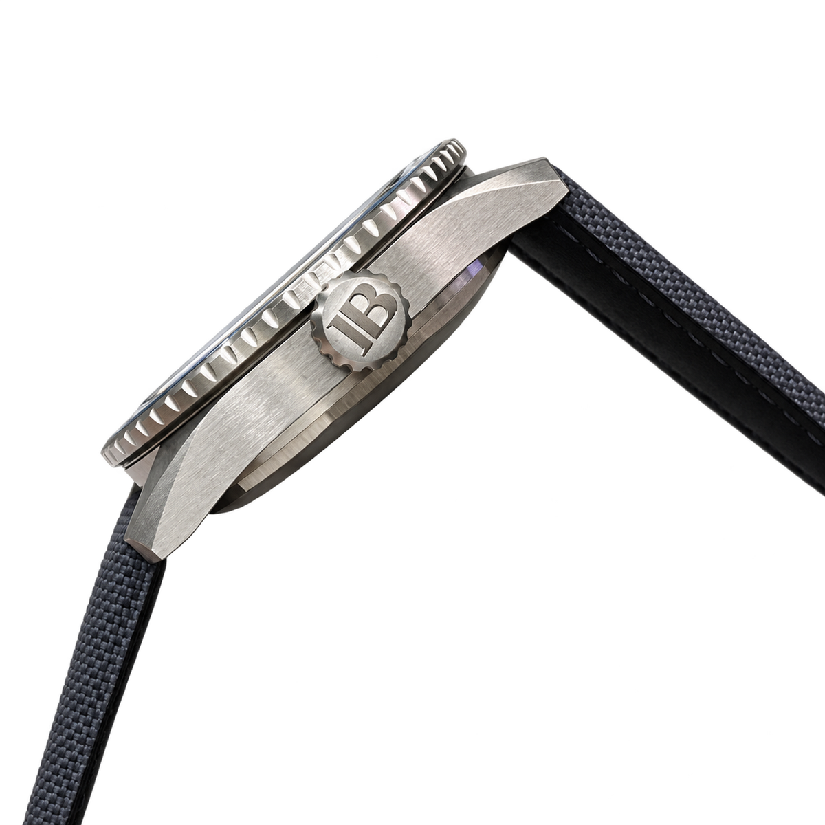 Blancpain Fifty Fathoms Bathyscaphe Blue Dial Ceramic Bezel Fabric Diver Watch