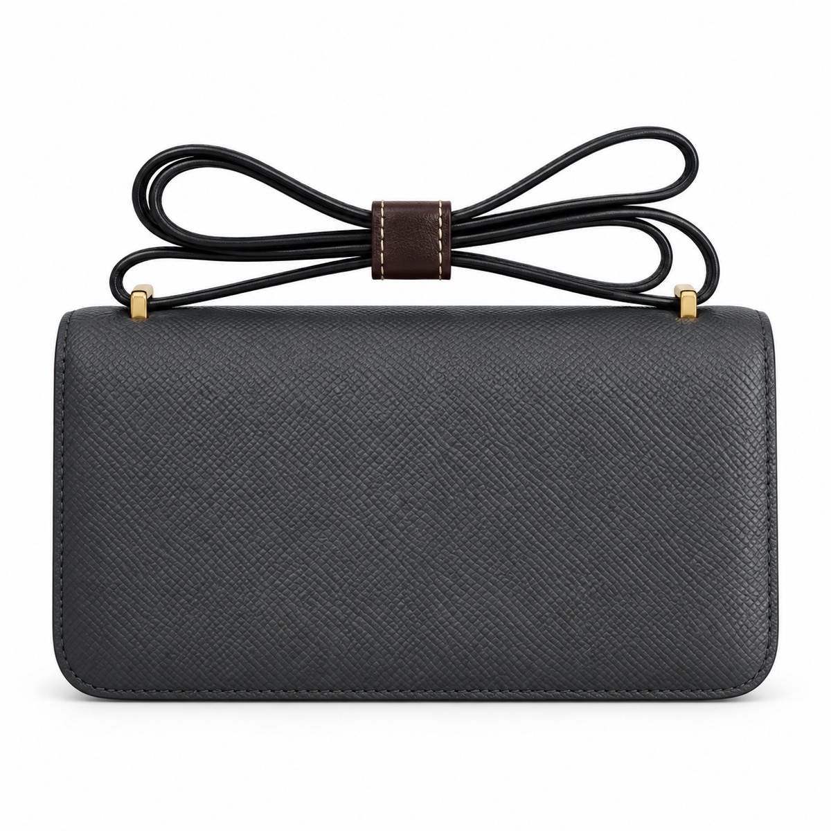 Hermès Lindy 26cm Crossbody Bag – Graphite Grey & Gold | Power Luxury Leather