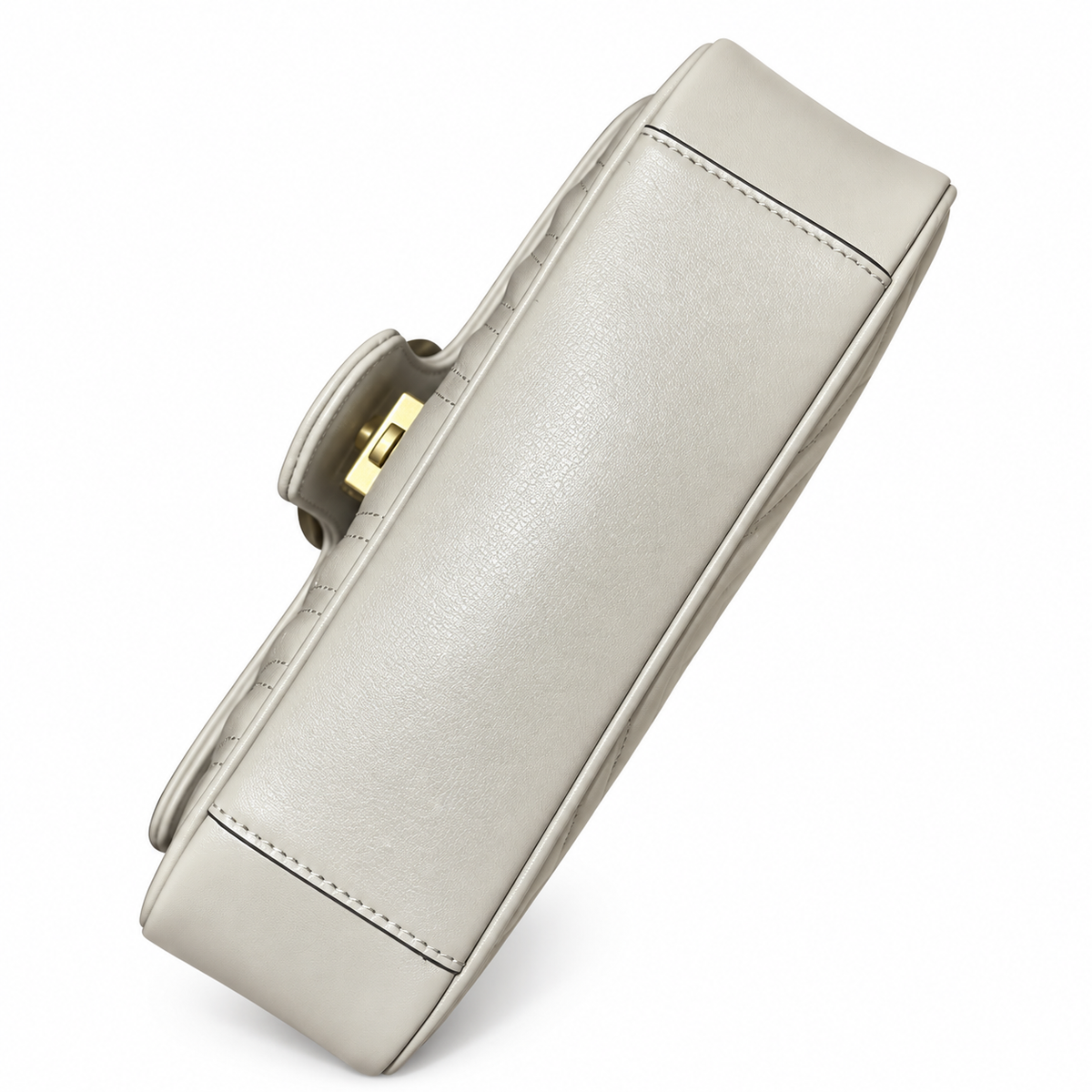 Gucci Blondie Small Shoulder Bag in Ivory Leather