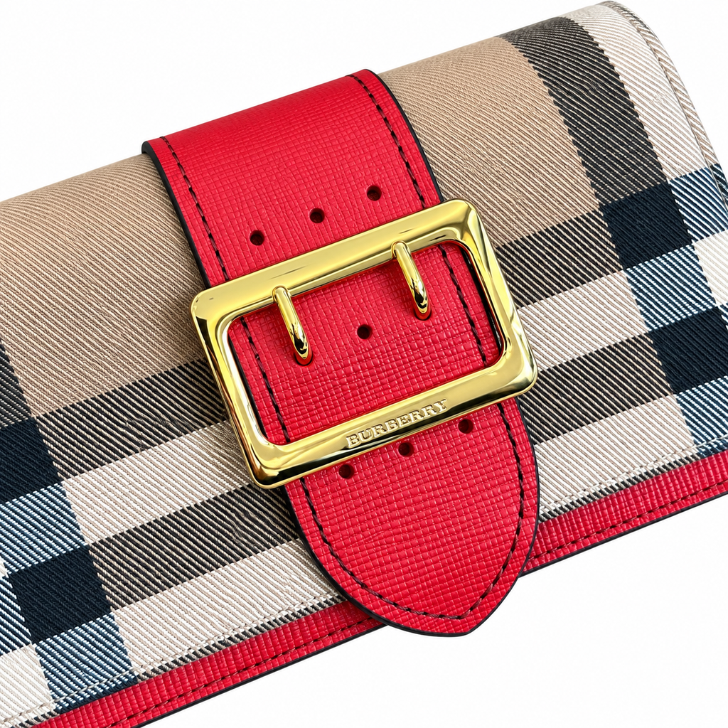 Burberry Scarlet Check Crossbody