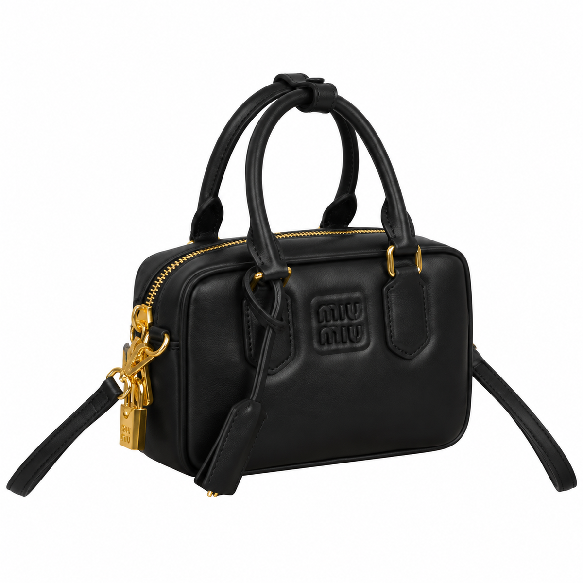 Miu Miu Matelassé Leather Soft-Texture Crossbody Bag