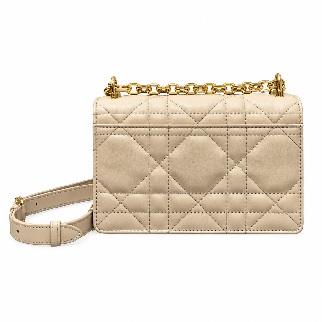 Dior Cannage Quilted Petite Shoulder Bag 17.3cm