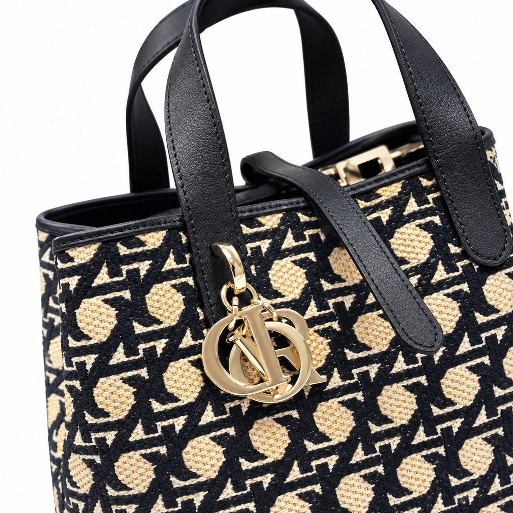 Dior Cannage Quilted Everyday Handbag 23cm