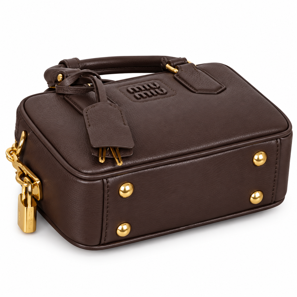 Miu Miu Convertible Leather Bag 19×13×6 cm
