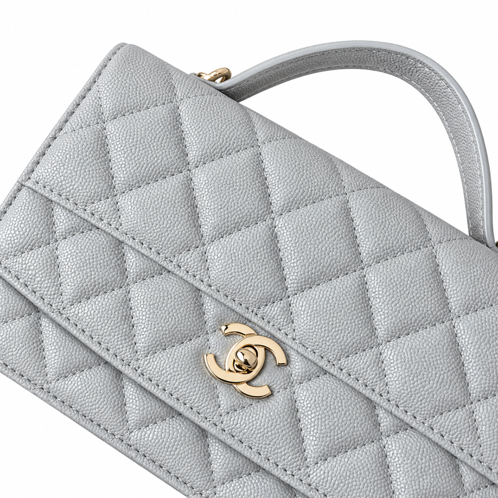 Chanel Quilted Chain Flap Bag 18.5cm