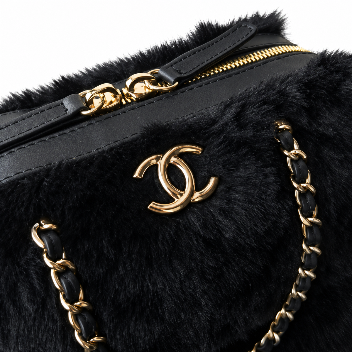 Chanel Quilted Travel Crossbody Bag 18.5cm