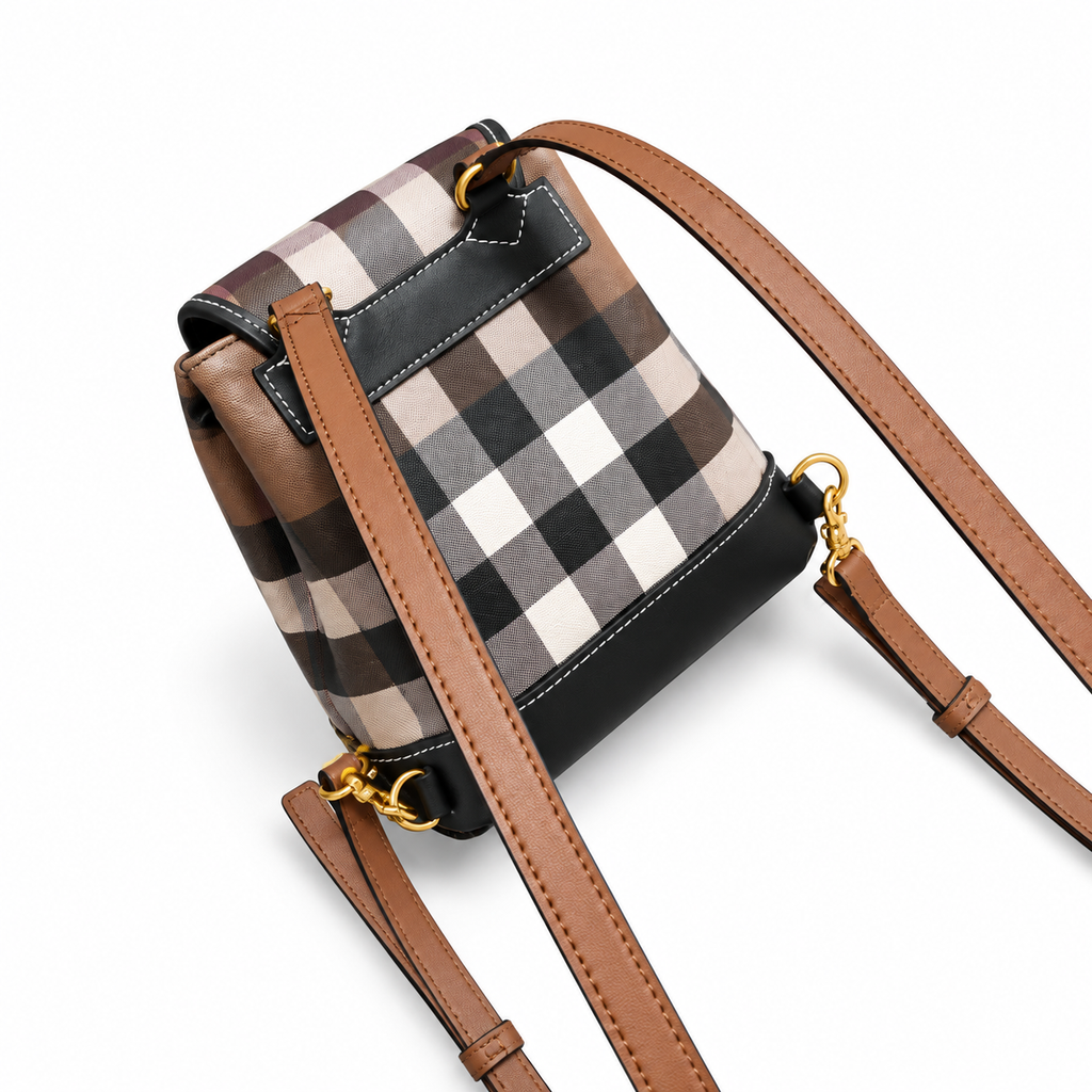 Burberry Heritage Check Everyday Statement Bag