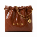 Chanel Classic Quilted Tote Bag | CC Hardware Leather Chain Strap — 35x37cm