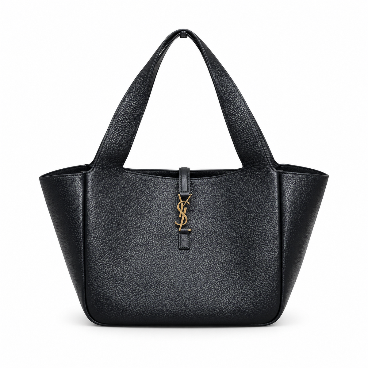 YSL Le 5 à 7 Hobo Bag – Black Grained Leather
