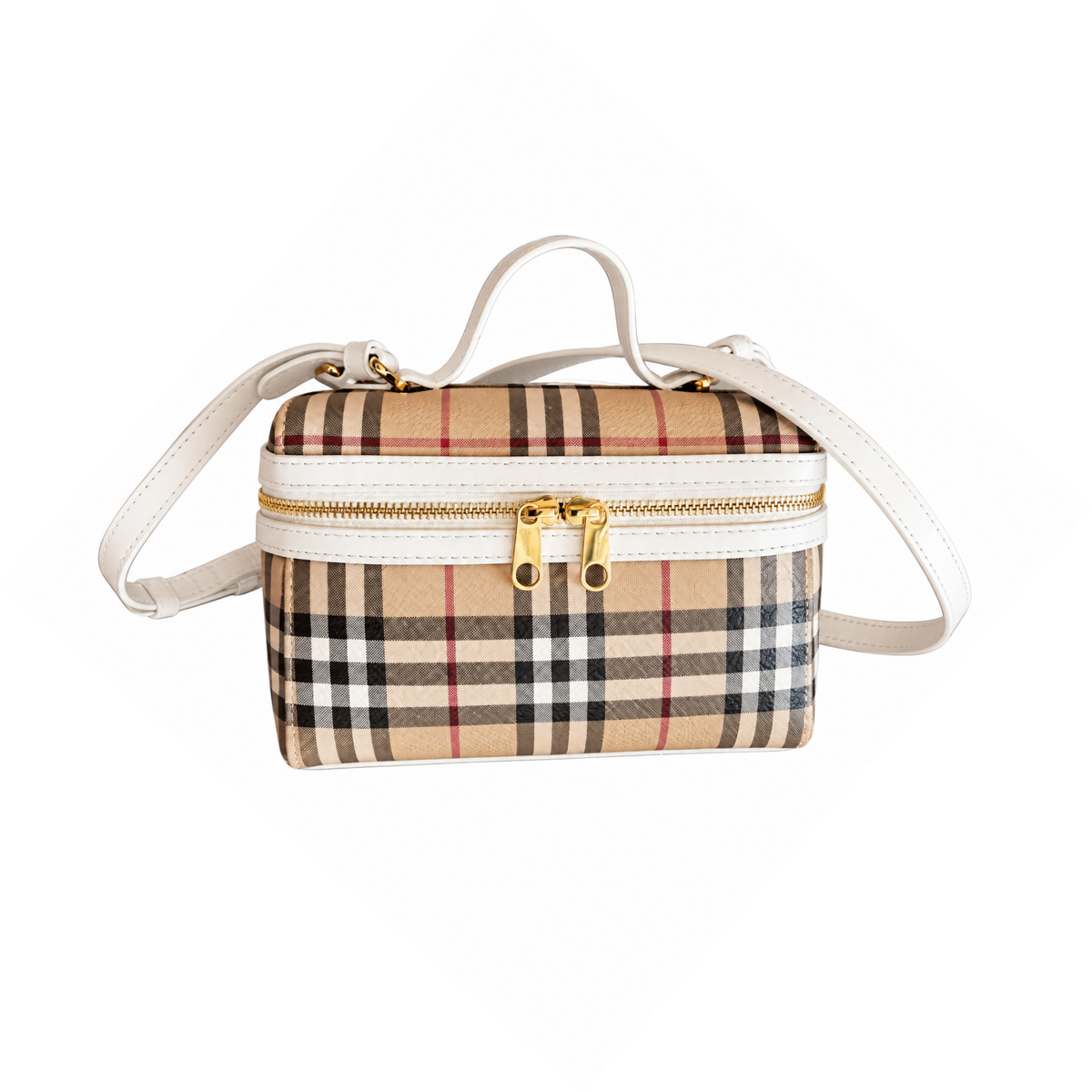 Burberry Classic Check Compact Crossbody Bag