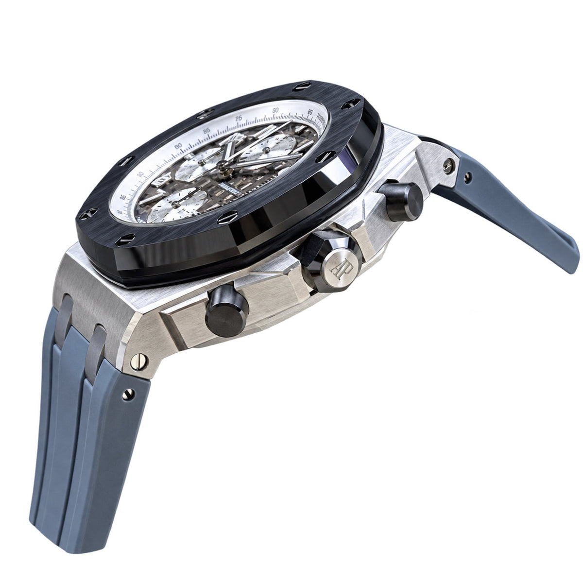 Audemars Piguet Royal Oak Offshore Chronograph Steel Grey Blue