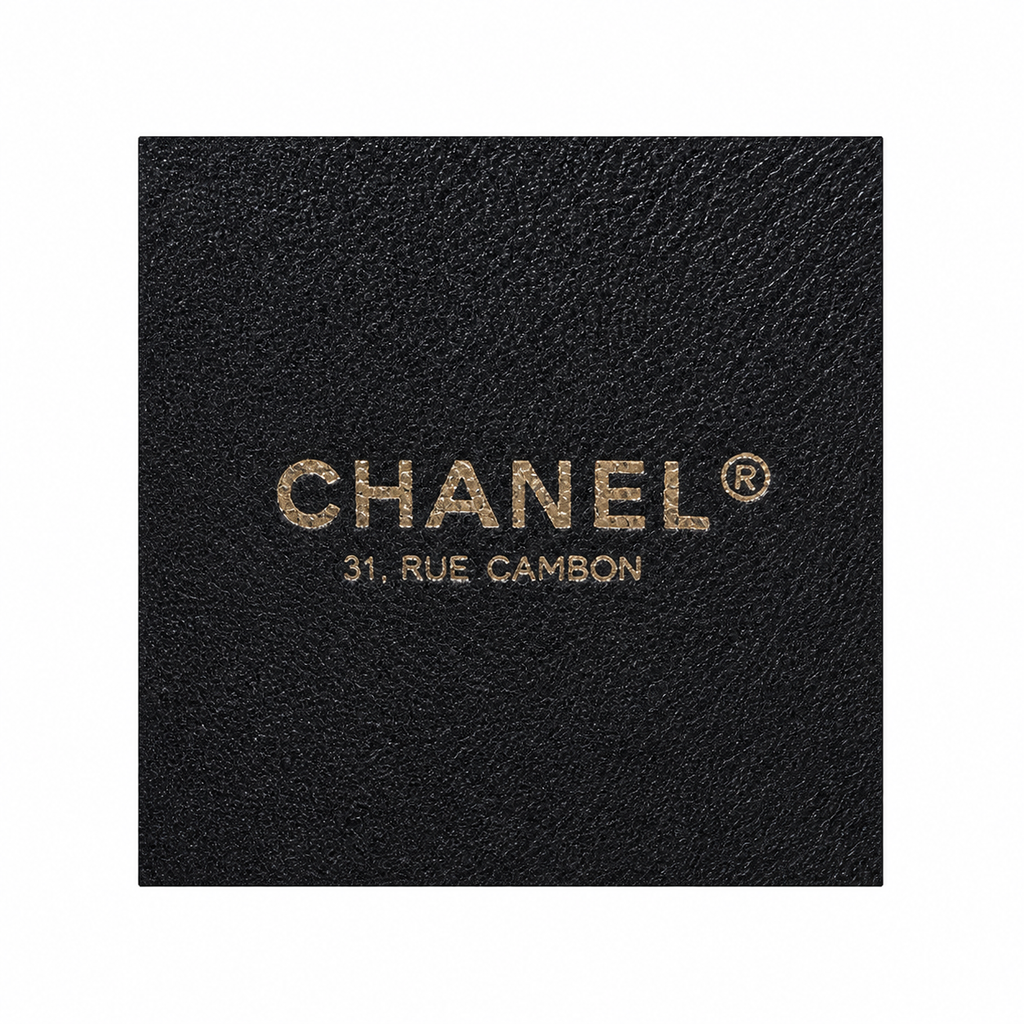 Chanel Black Smooth Leather Large Shopper Tote | Dual Handles & Gold CC Chain