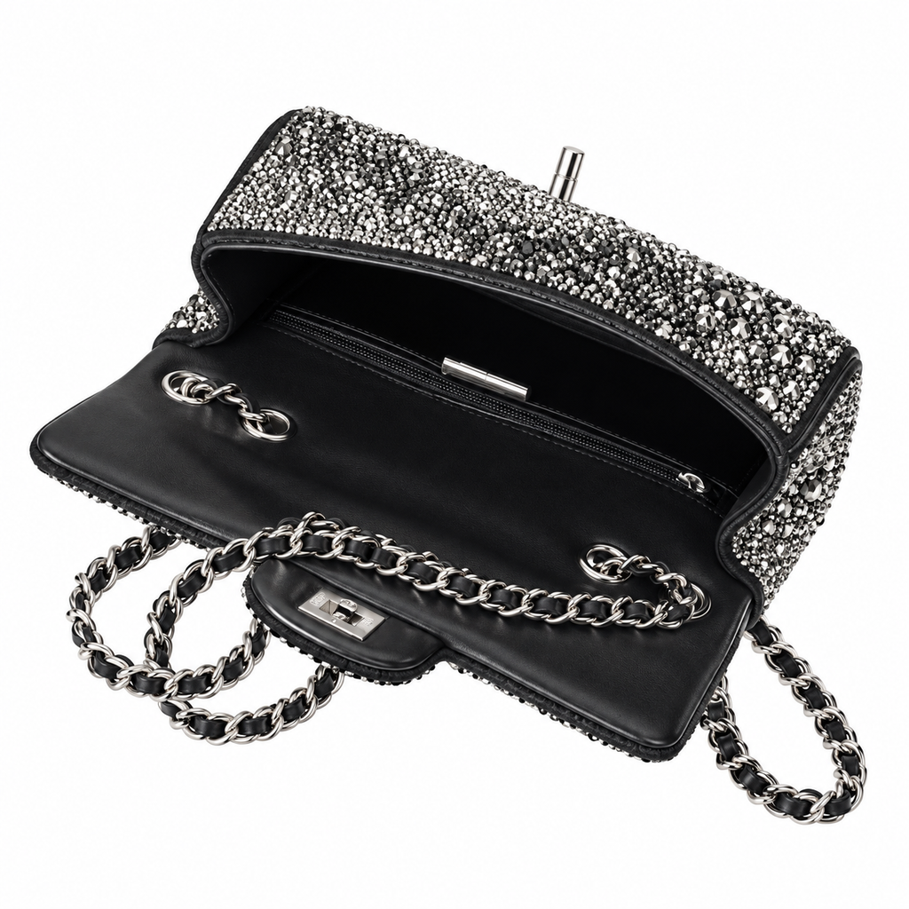Chanel Quilted Flap Shoulder Bag 20cm