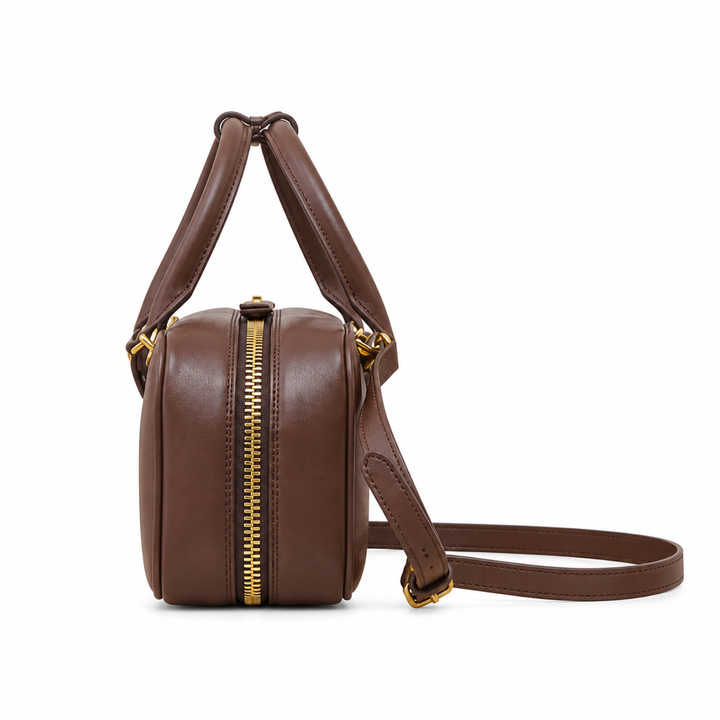 Miu Miu Convertible Leather Shoulder Bag 27×12×9 cm