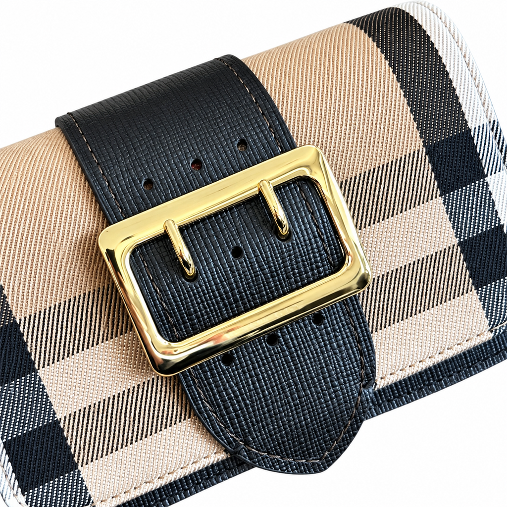Burberry Heritage Check Crossbody Bag