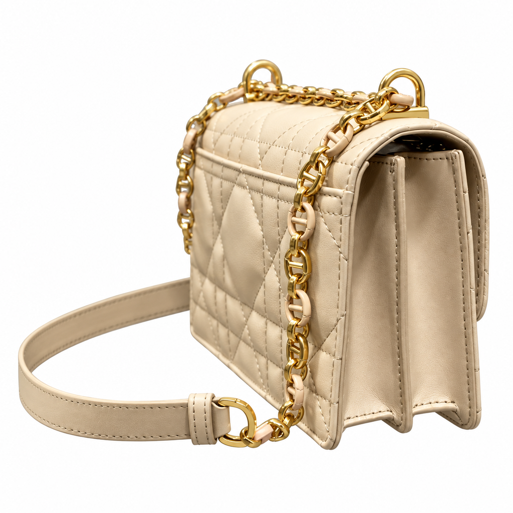 Dior Cannage Quilted Petite Shoulder Bag 17.3cm