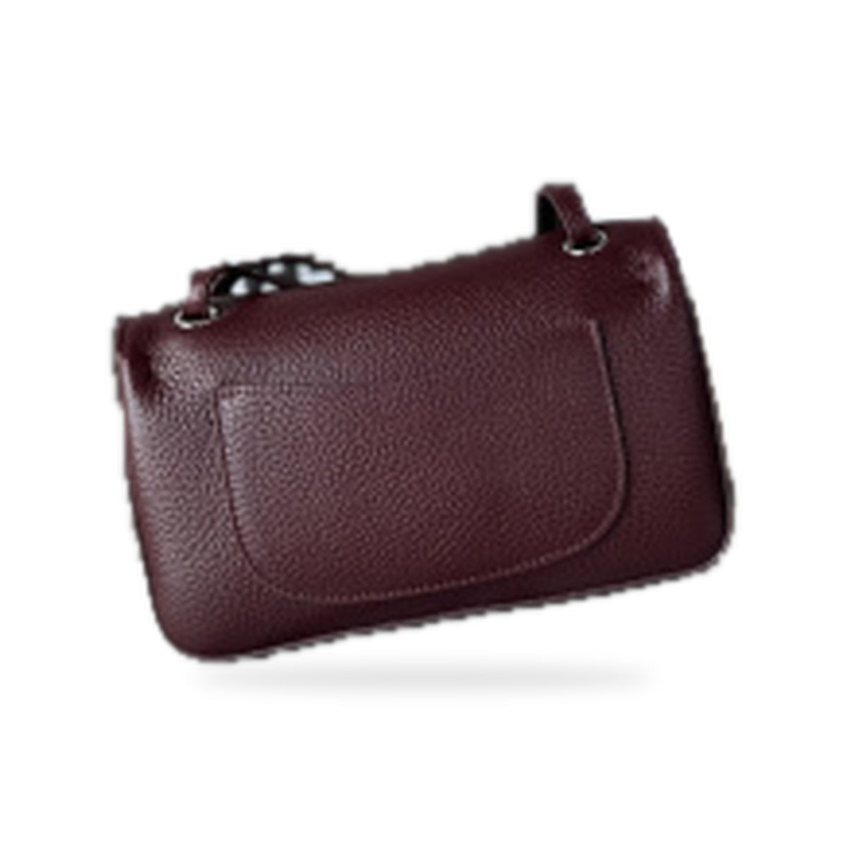 Chanel Classic Quilted Flap Bag | CC Turn-Lock Leather Chain Strap — 13cm