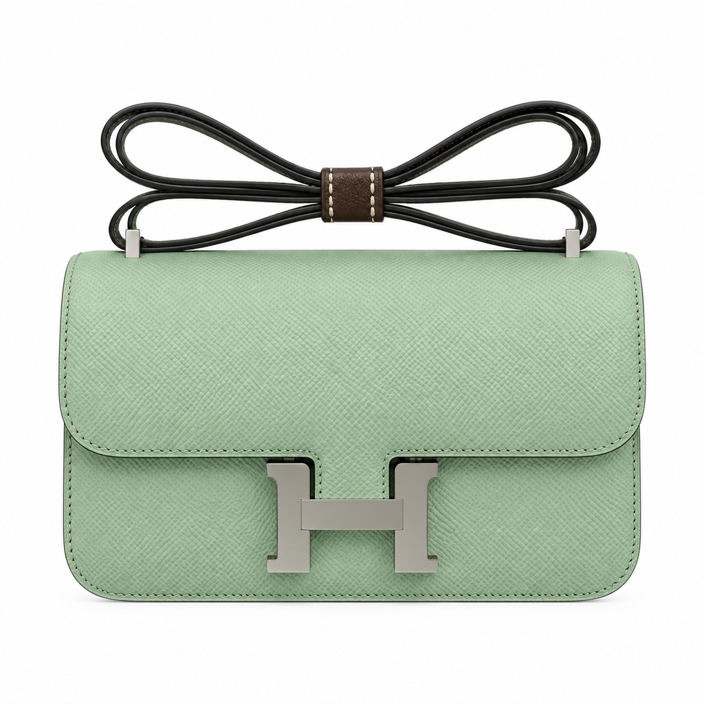 Hermès Constance 26 Vert Fizz Epsom Palladium HW