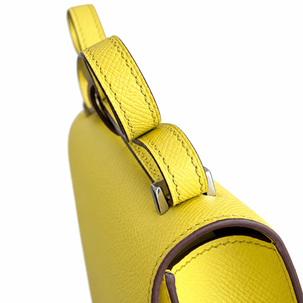 Hermès Lindy 26cm Crossbody Bag – Chick Yellow & Silver | Joyful Luxury Leather